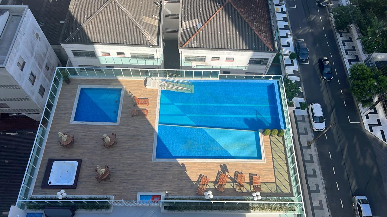 Imagem Apartamento com 3 Quartos à Venda, 86 m²em Vila Alzira - Guarujá