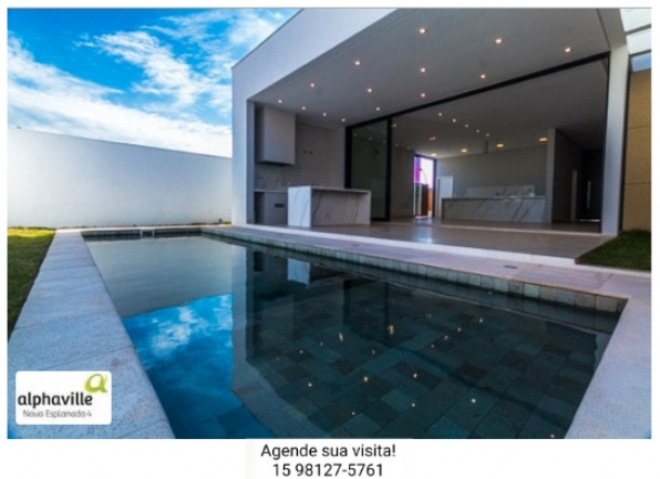 Casa de Condomínio com 3 Quartos à Venda, 261 m² em Alphaville Nova Esplanada - Votorantim