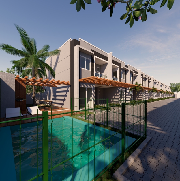 Imagem Casa de Condomínio com 2 Quartos à Venda, 74 m²em Pacheco - Caucaia