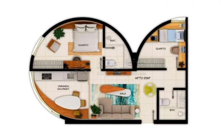 Imagem Apartamento com 1 Quarto à Venda, 23 m² em Recife - Recife