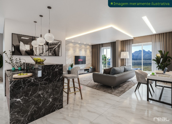 Imagem Apartamento com 3 Quartos à Venda, 98 m²em Jacuhy - Serra