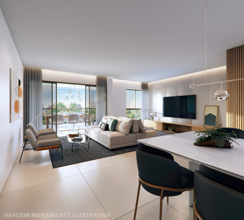 Imagem Apartamento com 4 Quartos à Venda, 139 m² em Apipucos - RECIFE Imagem Apartamento com 4 Quartos à Venda, 139 m² em Apipucos - RECIFE