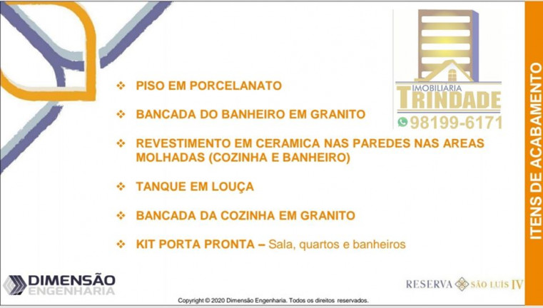 Imagem Apartamento com 2 Quartos à Venda, 55 m² em Jardim Eldorado - São Luís Imagem Apartamento com 2 Quartos à Venda, 55 m² em Jardim Eldorado - São Luís