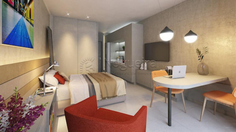 Imagem Apartamento com 1 Quarto à Venda, 28 m² em Boa viagem - Recife