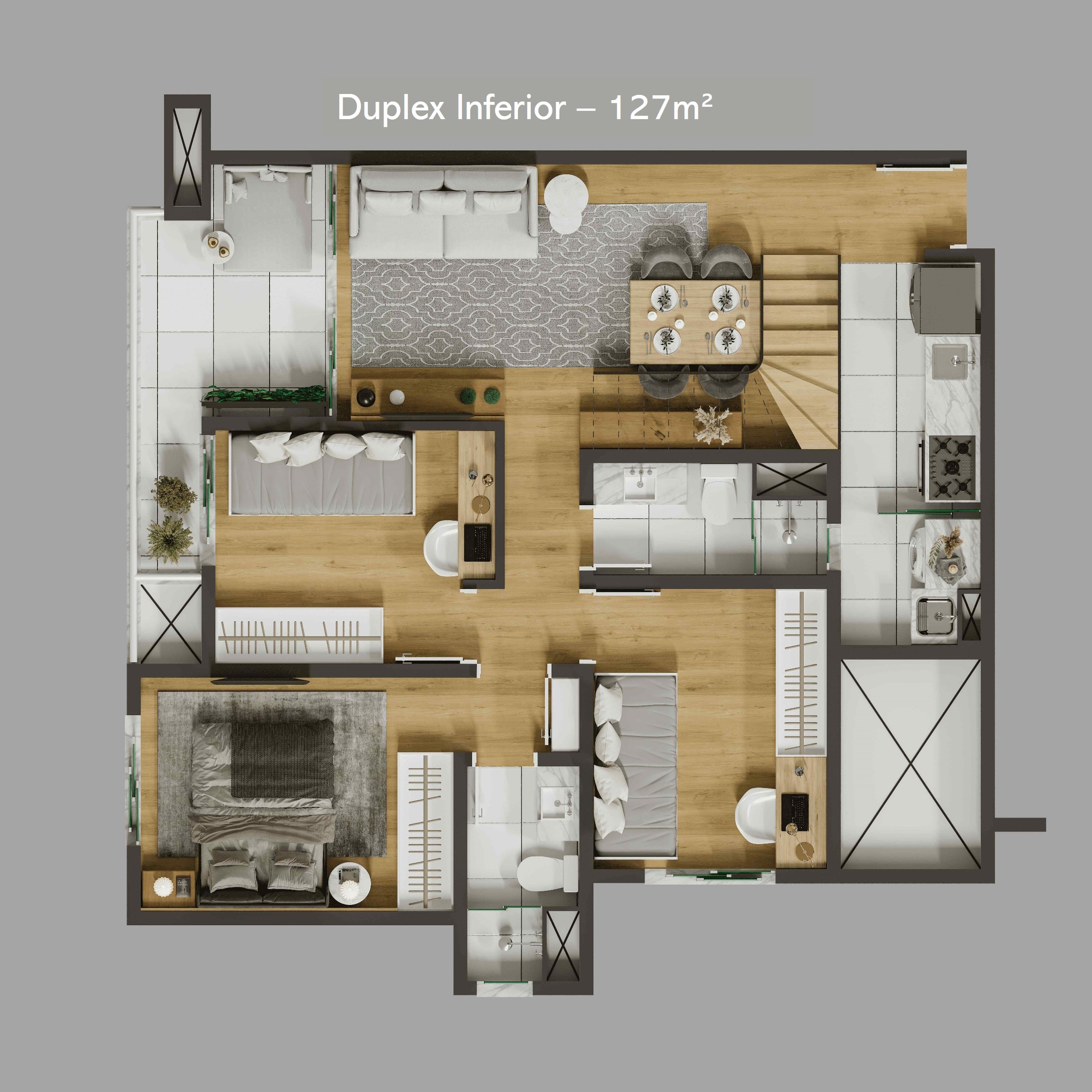 Imagem Apartamento com 3 Quartos à Venda, 69 m² em Centro - Diadema
