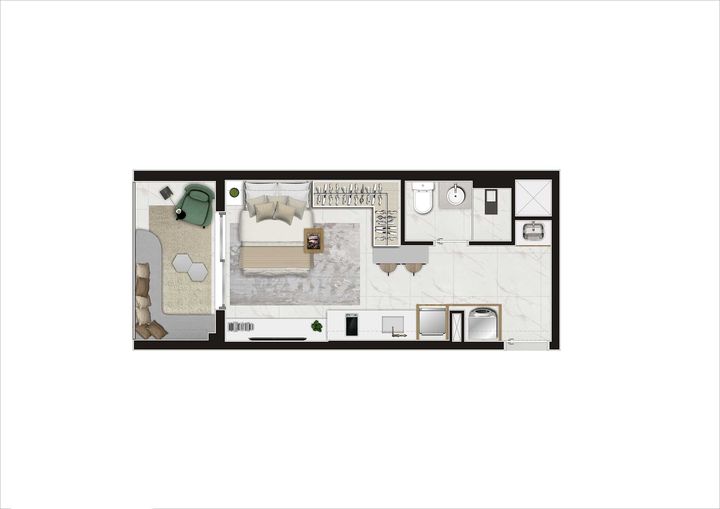 Imagem Kitnet com 1 Quarto à Venda, 24 m² em Vila Mariana - São Paulo