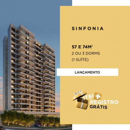 Imagem Apartamento com 3 Quartos à Venda, 74 m² em Vila Mascote - São Paulo