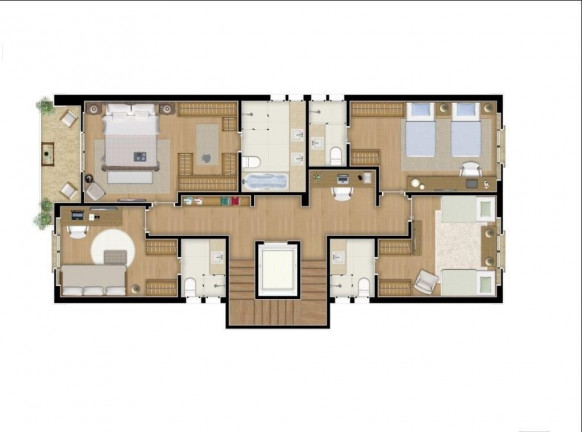 Imagem Casa de Condomínio com 4 Quartos à Venda, 471 m² em Vila Oliveira - Mogi das Cruzes