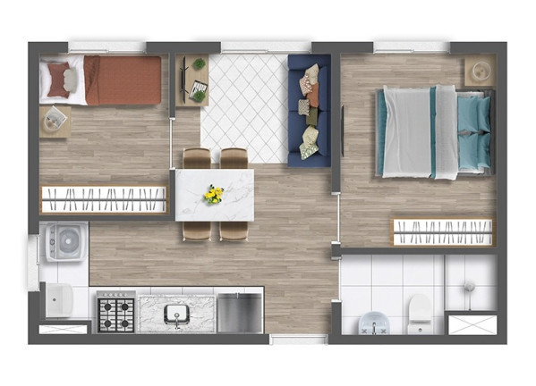 Imagem Apartamento com 2 Quartos à Venda,  em Campos Elíseos - São Paulo