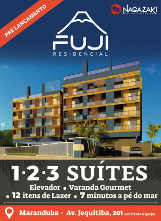 Imagem Cobertura com 3 Quartos à Venda, 114 m² em Praia da Maranduba - Ubatuba Imagem Cobertura com 3 Quartos à Venda, 114 m² em Praia da Maranduba - Ubatuba