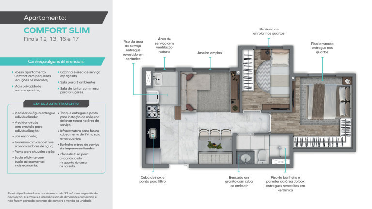 Imagem Apartamento com 2 Quartos à Venda,  em Santo Amaro - São Paulo