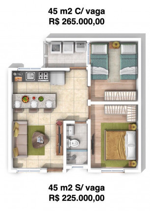 Imagem Apartamento com 2 Quartos à Venda, em Vila Aricanduva - São Paulo Imagem Apartamento com 2 Quartos à Venda, em Vila Aricanduva - São Paulo