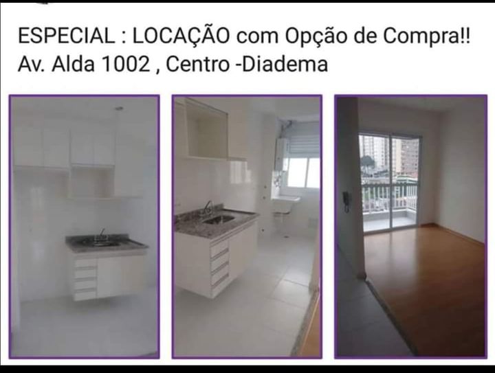 Imagem Apartamento com 2 Quartos à Venda, 52 m² em Centro - Diadema