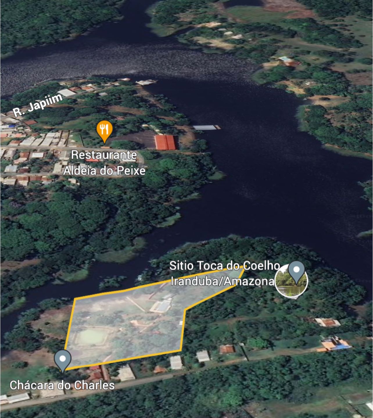 Imagem Chácara com 3 Quartos à Venda ou Temporada, 9.000 m²em Lago do Limão - Iranduba