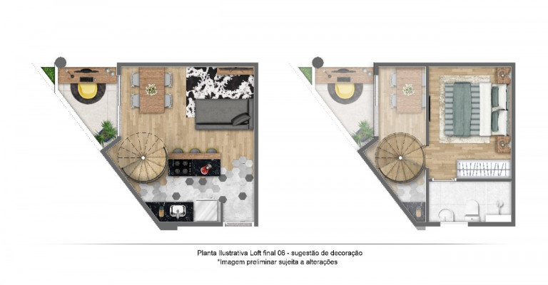 Imagem Apartamento com 1 Quarto à Venda, 31 m² em Cipava - Osasco