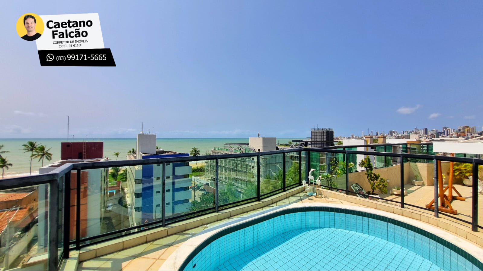 Imagem Cobertura com 4 Quartos à Venda, 302 m² em Jardim Oceania - João Pessoa