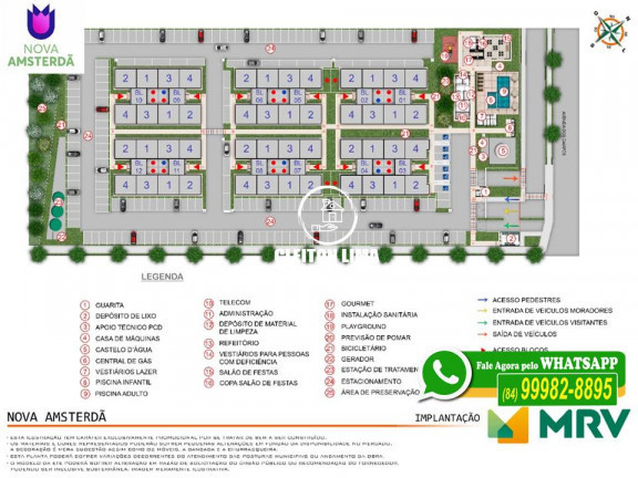 Imagem Apartamento com 2 Quartos à Venda, 42 m² em Pitimbu - Natal