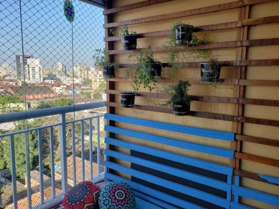 Apartamento com 3 Quartos à Venda, 88 m² em Vila Mathias - Santos