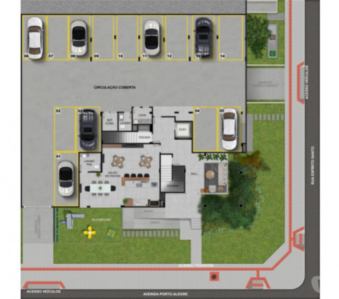 Imagem Apartamento com 3 Quartos à Venda, 87 m² em Brasília - Criciúma Imagem Apartamento com 3 Quartos à Venda, 87 m² em Brasília - Criciúma