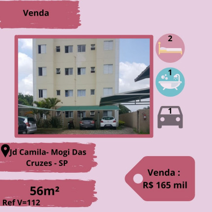 Imagem Apartamento com 2 Quartos à Venda, 56 m² em Vila Caputera - Mogi das Cruzes Imagem Apartamento com 2 Quartos à Venda, 56 m² em Vila Caputera - Mogi das Cruzes