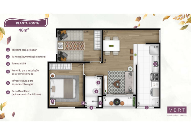 Imagem Apartamento com 2 Quartos à Venda, em Jardim das Cerejeiras - Campinas Imagem Apartamento com 2 Quartos à Venda, em Jardim das Cerejeiras - Campinas