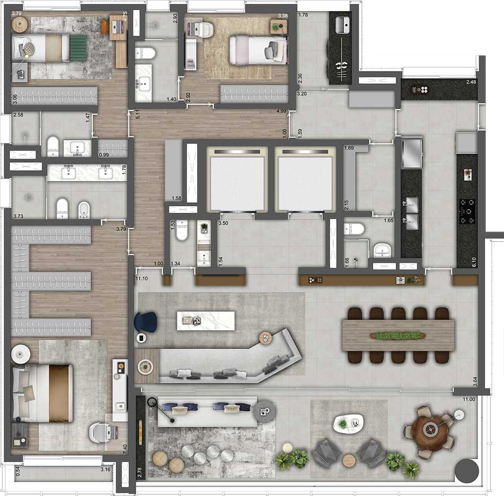 Imagem Apartamento com 4 Quartos à Venda, 240 m² em Ibirapuera - São Paulo Imagem Apartamento com 4 Quartos à Venda, 240 m² em Ibirapuera - São Paulo