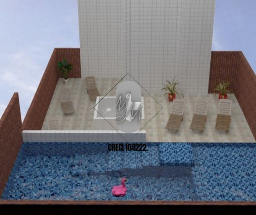 Imagem Apartamento com 1 Quarto à Venda,  em Guilhermina - Praia Grande