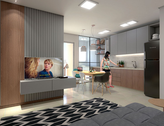 Imagem Apartamento com 2 Quartos à Venda, 53 m² em Santa Augusta - Criciúma Imagem Apartamento com 2 Quartos à Venda, 53 m² em Santa Augusta - Criciúma