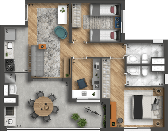 Imagem Apartamento com 3 Quartos à Venda, em Vila Firmiano Pinto - São Paulo Imagem Apartamento com 3 Quartos à Venda, em Vila Firmiano Pinto - São Paulo