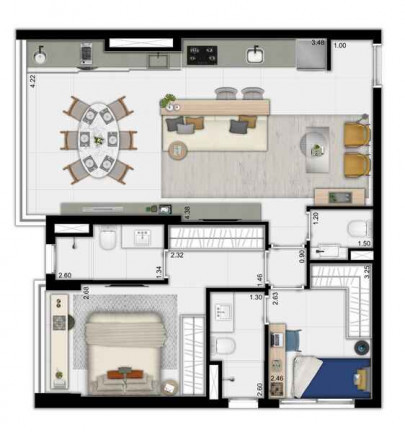 Imagem Apartamento com 1 Quarto à Venda, 50 m² em Vila Pompéia - São Paulo