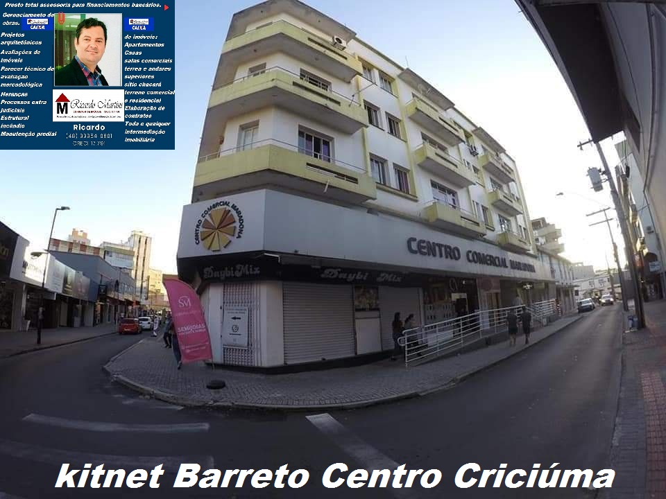 Imagem Apartamento com 1 Quarto à Venda, 28 m²em Centro - Criciúma Imagem Apartamento com 1 Quarto à Venda, 28 m²em Centro - Criciúma