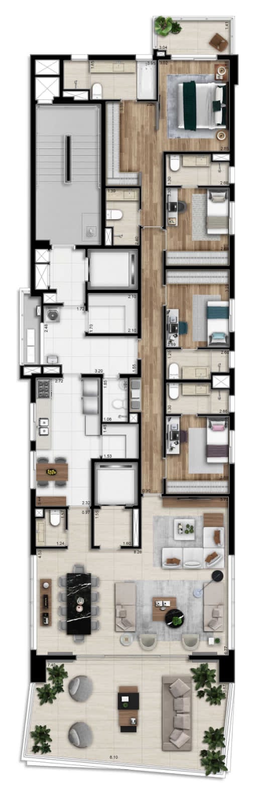 Imagem Cobertura com 4 Quartos à Venda, 512 m²em Itaim Bibi - São Paulo Imagem Cobertura com 4 Quartos à Venda, 512 m²em Itaim Bibi - São Paulo