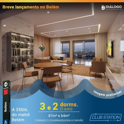 Apartamento com 3 Quartos à Venda, 64 m² em Quarta Parada - São Paulo