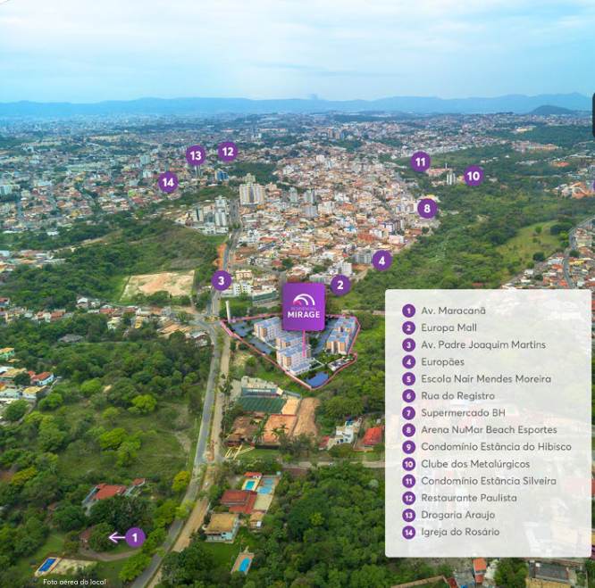 Imagem Apartamento com 2 Quartos à Venda, 42 m²em Praia - Contagem