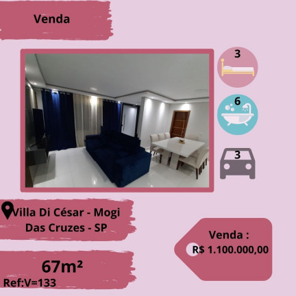 Imagem Sobrado com 3 Quartos à Venda, 400 m² em Villa Di Cesar - Mogi das Cruzes Imagem Sobrado com 3 Quartos à Venda, 400 m² em Villa Di Cesar - Mogi das Cruzes