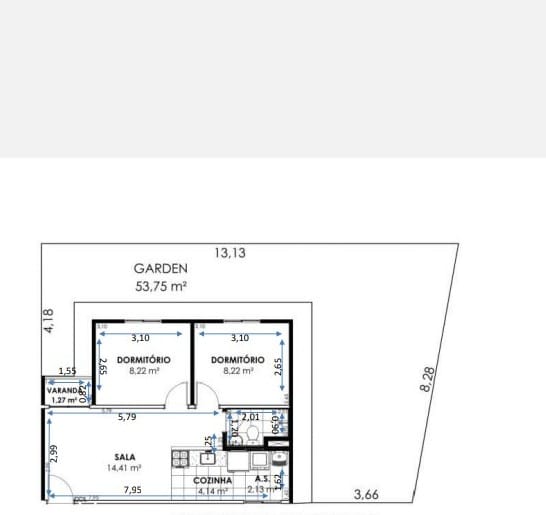 Imagem Apartamento com 2 Quartos à Venda, 45 m² em Centro (Caucaia do Alto) - Cotia