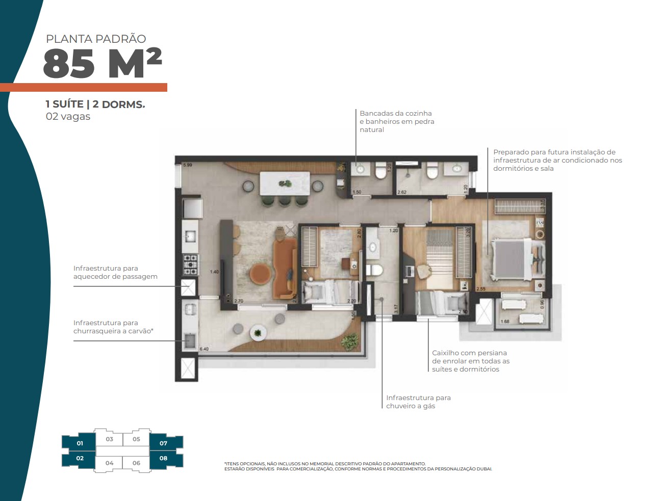 Imagem Apartamento com 2 Quartos à Venda, 65 m² em Jardim Tupanci - Barueri