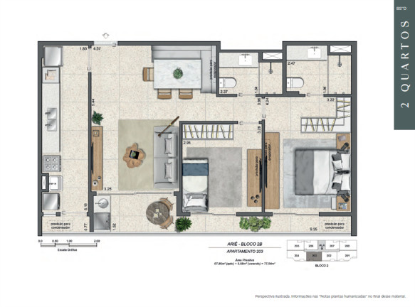 Imagem Apartamento com 2 Quartos à Venda, 55 m² em Gávea - Rio de Janeiro