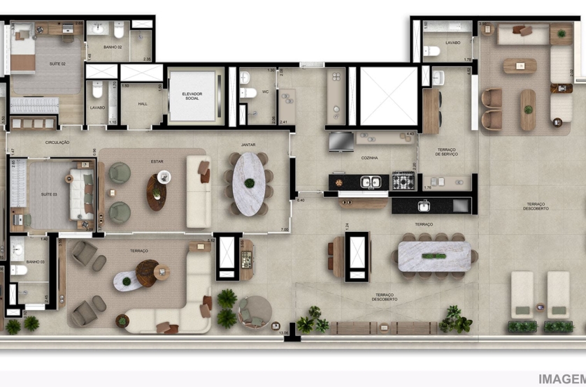 Imagem Apartamento com 3 Quartos à Venda, 80 m²em Butantã - São Paulo