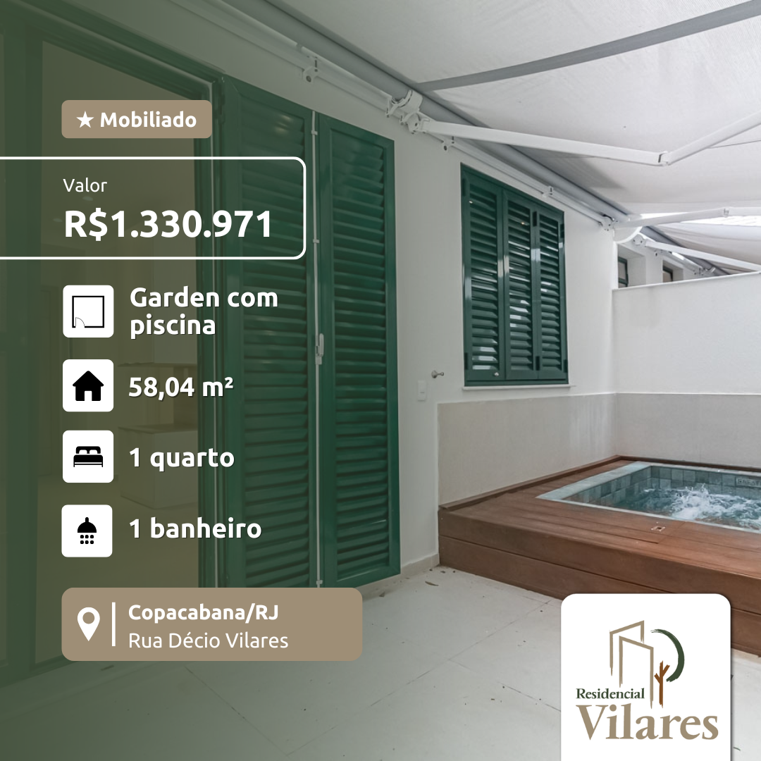 Imagem Apartamento com 1 Quarto à Venda, 33 m²em Copacabana - Rio de Janeiro Imagem Apartamento com 1 Quarto à Venda, 33 m²em Copacabana - Rio de Janeiro