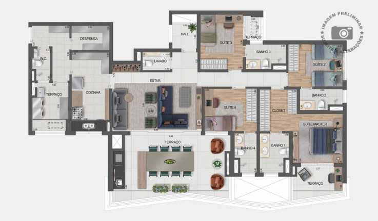 Imagem Apartamento com 4 Quartos à Venda, 175 m² em Paraíso - São Paulo