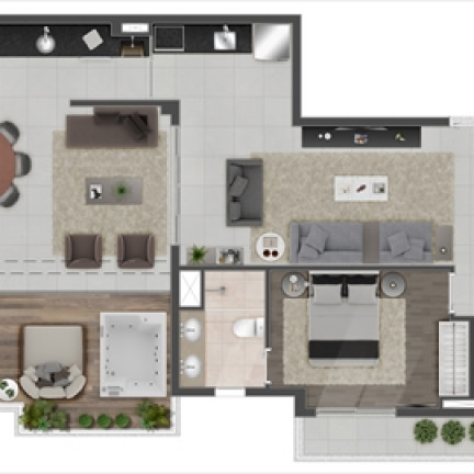 Imagem Apartamento com 2 Quartos à Venda, 73 m² em Cerqueira César - São Paulo