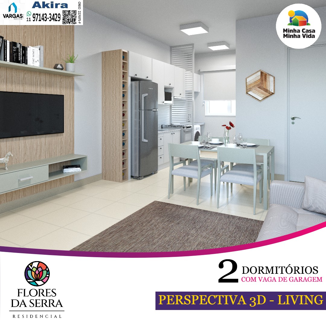 Imagem Apartamento com 2 Quartos à Venda, 51 m² em Botujuru - Mogi das Cruzes