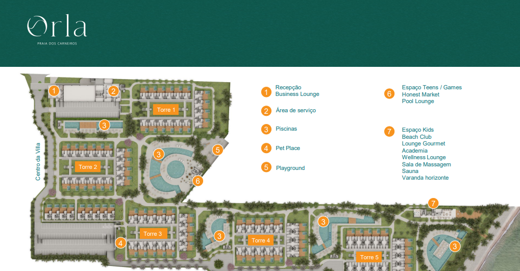 Imagem Apartamento com 4 Quartos à Venda, 154 m² em Praia dos Carneiros - Tamandaré