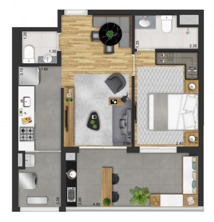 Imagem Apartamento à Venda, 40 m² em Vila Leopoldina - São Paulo Imagem Apartamento à Venda, 40 m² em Vila Leopoldina - São Paulo