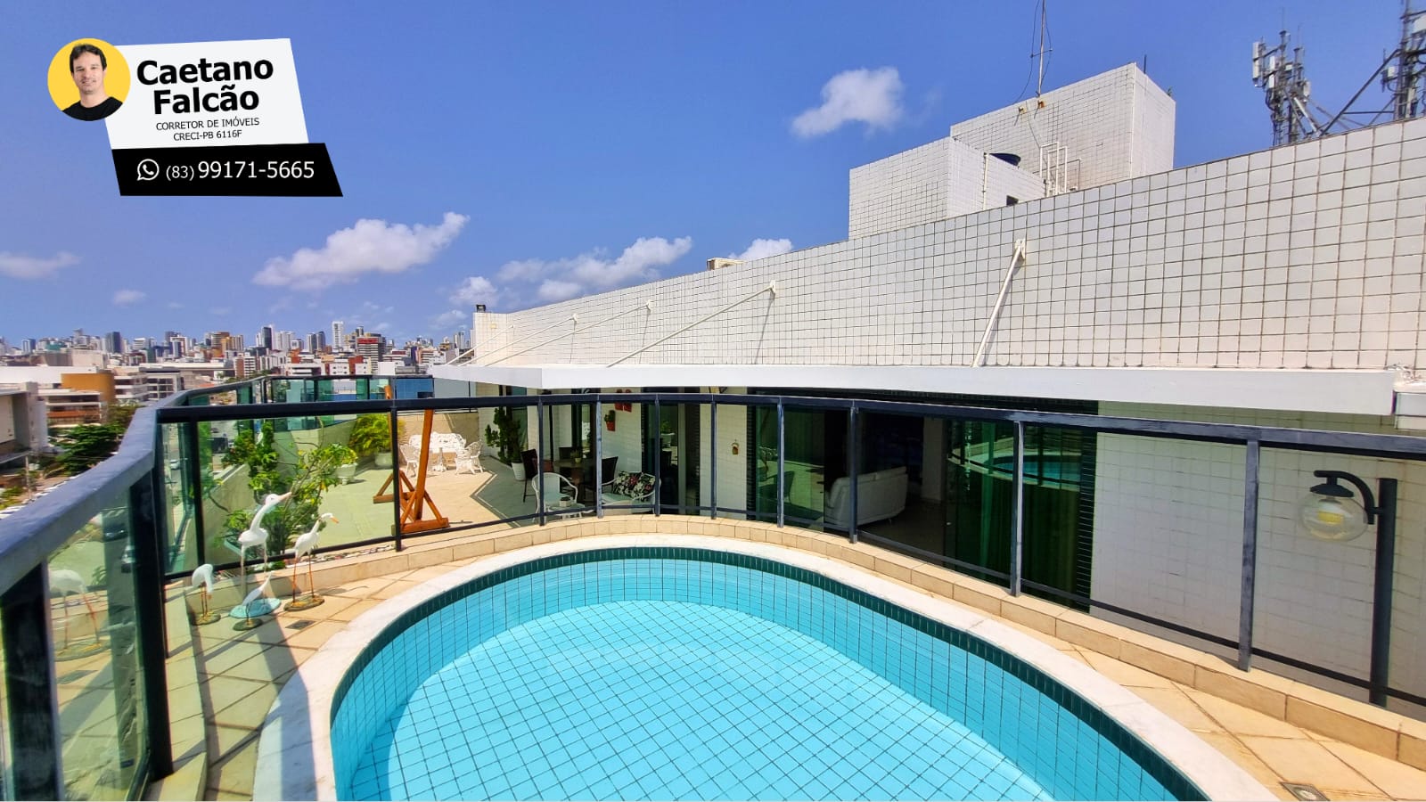 Imagem Cobertura com 4 Quartos à Venda, 302 m² em Jardim Oceania - João Pessoa