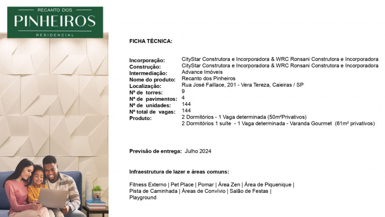 Imagem Apartamento com 2 Quartos à Venda, 50 m²em Vera Tereza - Caieiras