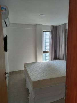 Imagem Flat com 1 Quarto para Alugar, 28 m²em Boa Viagem - Recife