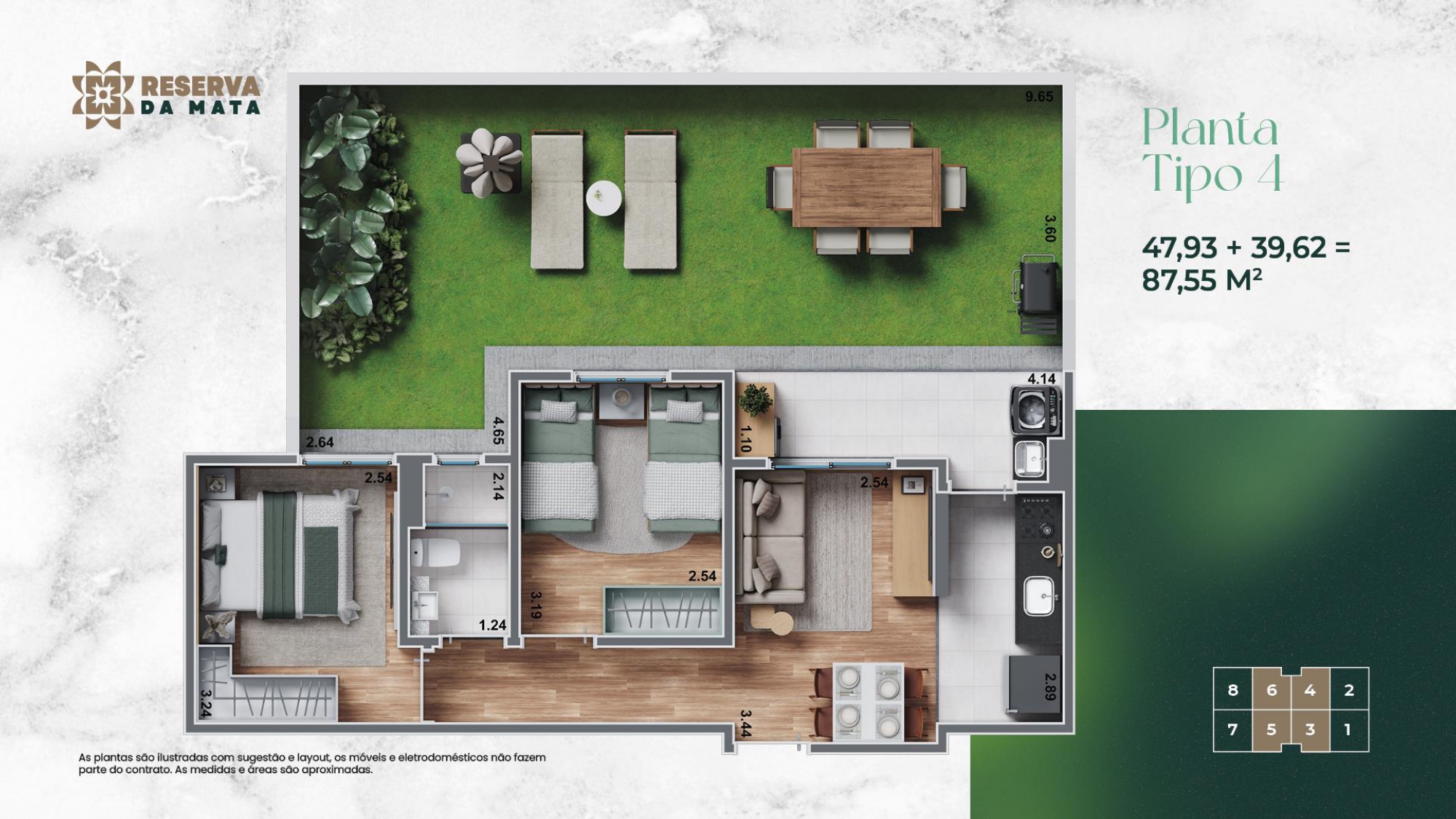 Imagem Apartamento com 2 Quartos à Venda, 48 m²em Real Sul - Ribeirão Preto