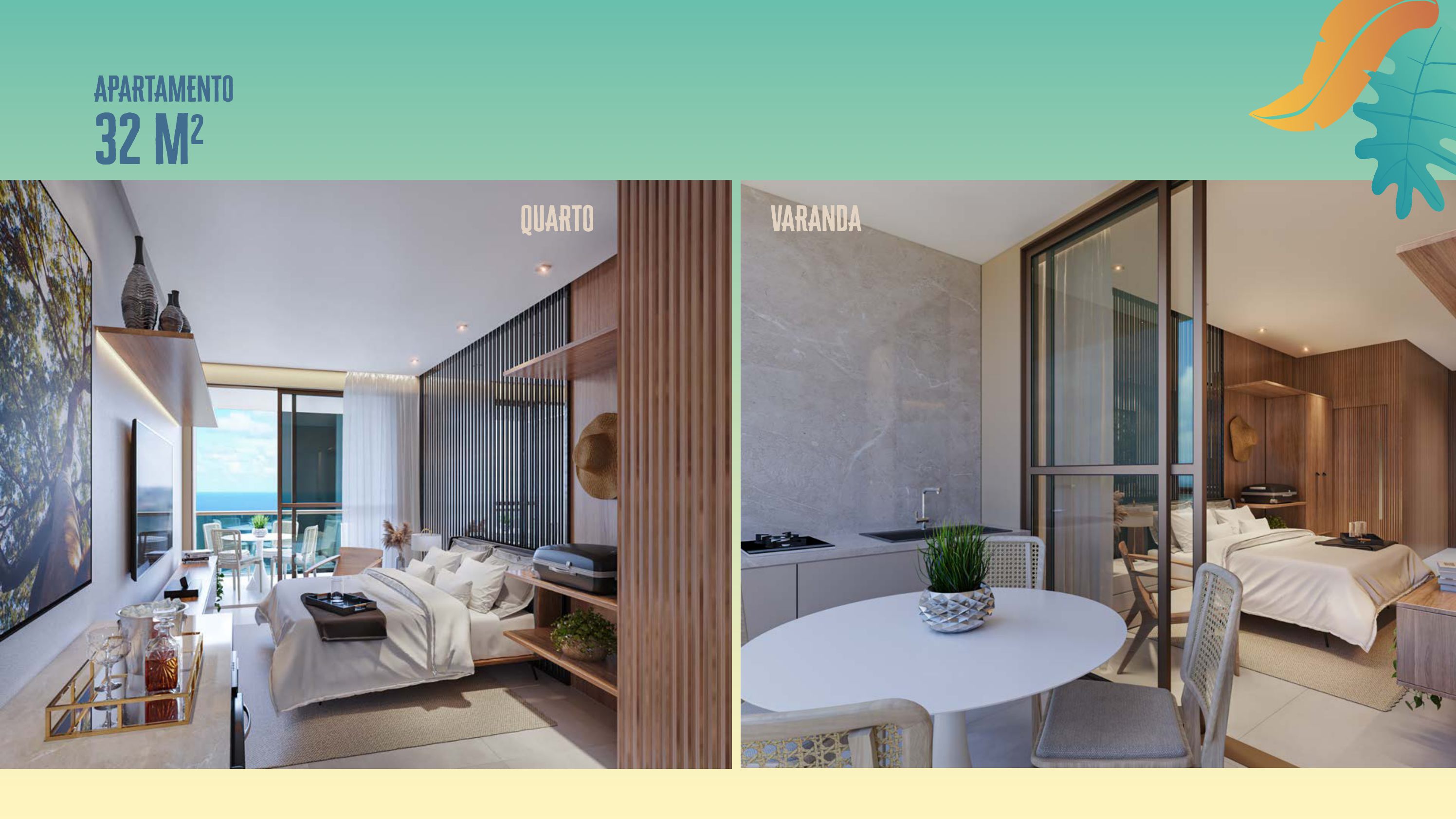 Imagem Apartamento com 1 Quarto à Venda, 32 m² em Praia dos Carneiros - Tamandaré